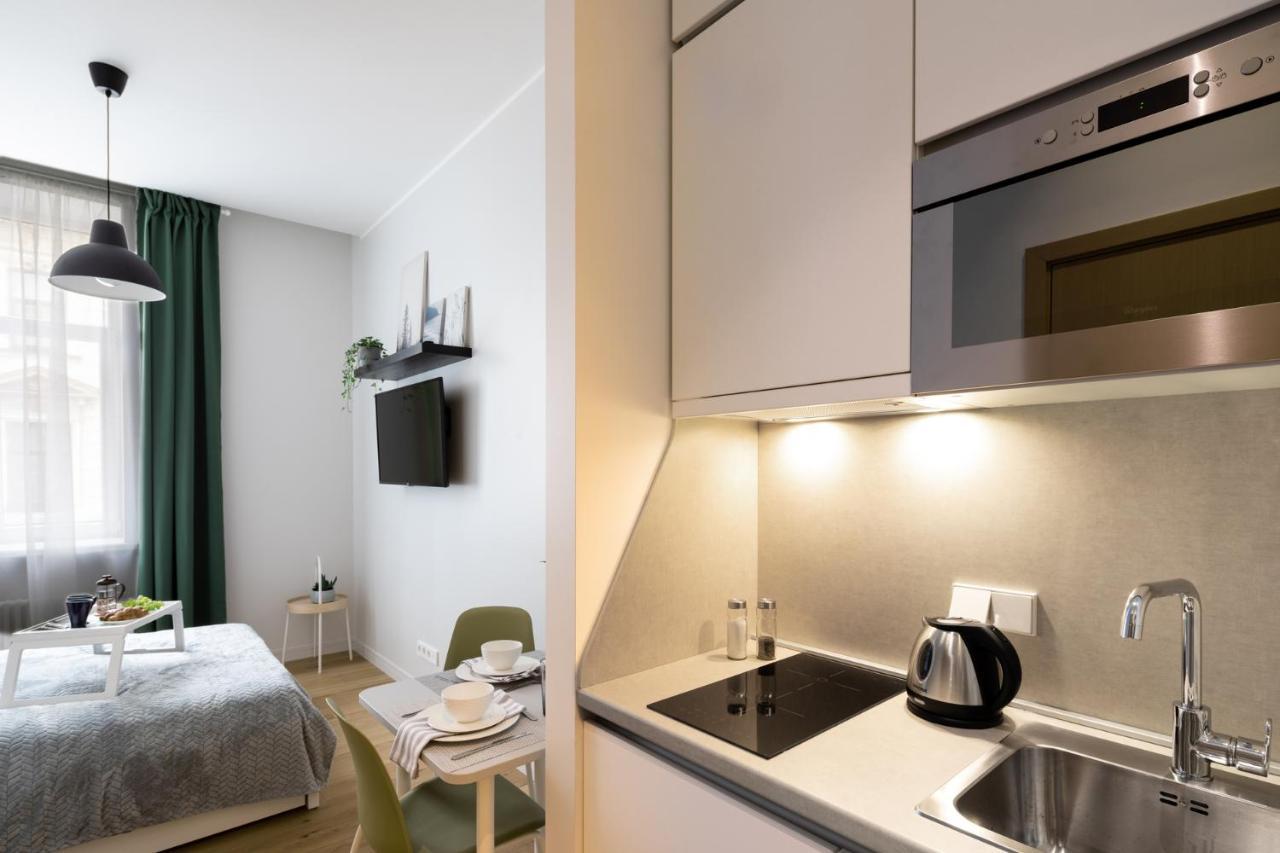 Modern Design Studio Apartment In Riga Center Екстер'єр фото